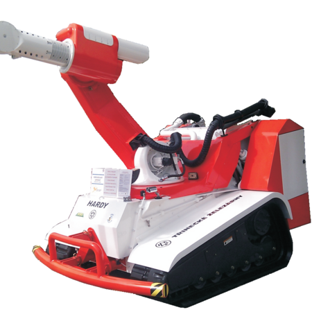 Automatische Feuerlöschanlage robot "HARDY"