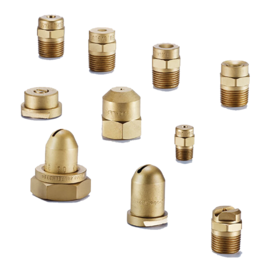 Lechler single fluid nozzles secondary cooling in continuous casters