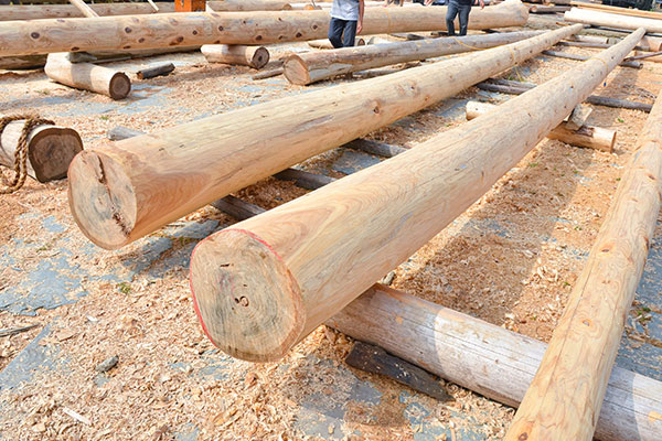Дървени строителни материали